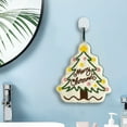 thumbnail image 6 of Christmas Decorations Clearance Christmas Tree Ornaments Fmlxio Christmas Gifts Can Be Hung As Household Towels Bathroom Towels Children's Christmas Hand Towels, 6 of 6