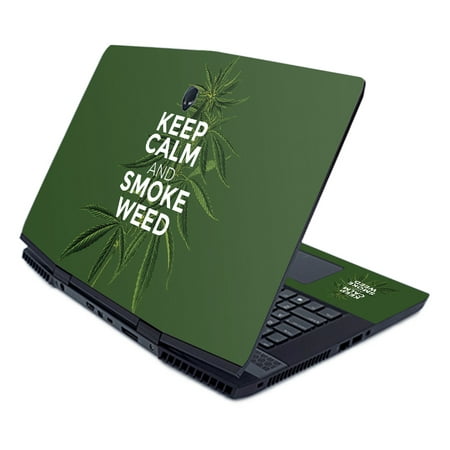 MightySkins Skin for Alienware M17 (2019) - Baked | Protective, Durable, and Unique Vinyl Decal wrap cover | Easy To Apply, Remove, and Change Styles | Made in the (Best Weed To Smoke 2019)