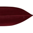 thumbnail image 2 of A1HC Set of 2 Luxurious Soft Velvet Throw Pillow Covers Only, 12"x20", Wine Red, Decorative Cushion Covers with Hidden YKK Zipper for Sofa or Bed, 2 of 5