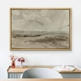 thumbnail image 4 of PixonSign Framed Canvas Print Wall Art Pastel Brown Mountain Valley Landscape Nature Wilderness Illustrations Modern Art Decorative Minimal Rustic for Living Room, Bedroom, Office - 24"x36" Natural, 4 of 5