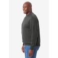 thumbnail image 3 of KingSize Men's Big & Tall Ultra-Comfort Fleece Crewneck Sweatshirt, 3 of 5