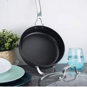 Swiss Diamond Hard Anodized Nonstick 8-Piece Cookware Set - Vented Lids Included