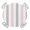 Pink, variant on Pink Grey Stripe Round Fitted Tablecloth with Elastic Edge, Waterproof Table Cloth Table Cover for 55"-60" Tables, Modern Farmhouse Vertical Striped Tablecloths for Dining Picnic Indoor Outdoor