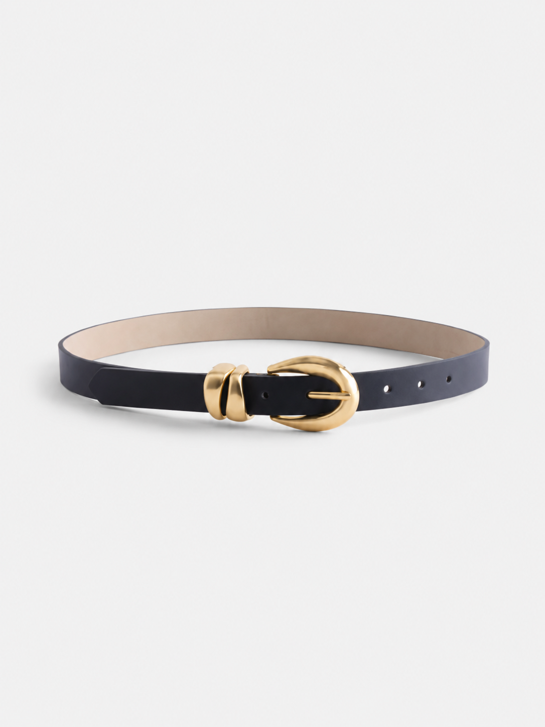 Scenario Women's Double Metal Loop Belt