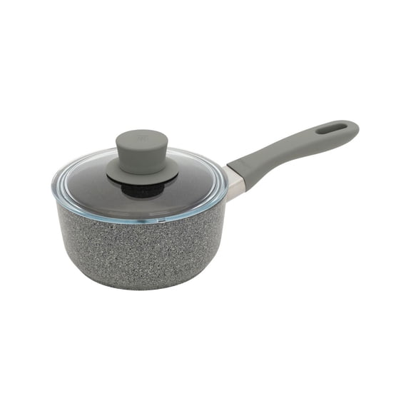 Aluminum Nonstick 1.5-Qt Saucepan with Lid