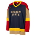 thumbnail image 2 of Men's Nike Navy Golden State Warriors 2024/25 City Edition Courtside Heavyweight Hockey Jersey, 2 of 3