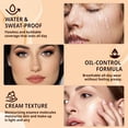 thumbnail image 6 of Face Protection Liquid, Long Lasting Hydrating, Breathable Coverage,No White For Daily Wear 50ml, 6 of 7