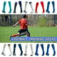 thumbnail image 6 of Outdoor Boys And Girls Towel Bottom Long Breathable Kids Football Socks Soccer Sock Extra long Stockings Sports Stockings 1, 6 of 8