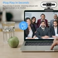 thumbnail image 6 of Webcam for Streaming and Laptop Adjustable Ring Light Focus Microphone USB Computer Camera Plug and Play for PC Desktop Laptop Video 1080P, 6 of 8