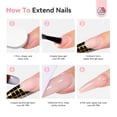 thumbnail image 3 of SAVILAND 100 G Builder Nail Gel - 3.5 oz Light Pink Hard Gel for Extension Nail Art Manicure Starter for Professional Nails Salon, 3 of 6