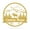 Gold, variant on Realsteel's Personalized Great Outdoors Elk Metal Monogram - Custom Name Wall Decor (B-18)