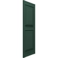 thumbnail image 4 of 12"W x 39"H Mid-America Vinyl, Standard Size Williamsburg Double Panel Shutters, w/Installation Shutter-Lok's & Matching Screws, 122 - Midnight Green, 4 of 14