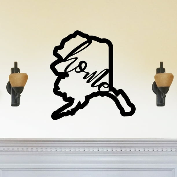 Alaska Home State Silhouette Solid Steel Decor Decorative Accent Metal Art Wall Sign Com - Alaska Home Decor Alaska Home State Silhouette Solid Steel Decor Decorative Accent Metal Art Wall Sign Com - Alaska Home Decor