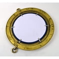 thumbnail image 4 of 12 Solid Brass Wall Mount Porthole Mirror, 4 of 4