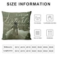 thumbnail image 5 of Qinduosi of Throw Pillow Cover Rustic Decorative Pillow Case Home Decor Cushion Pillowcase White, 5 of 5