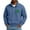 Blue, variant on Men's St. Patrick's Day Henley Sweatshirt Shamrock Print Long Sleeve Pullover