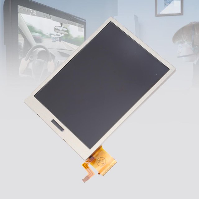 AMONSEE Bottom Lower LCD Screen Replacement for 3DS Lightweight High Accuracy