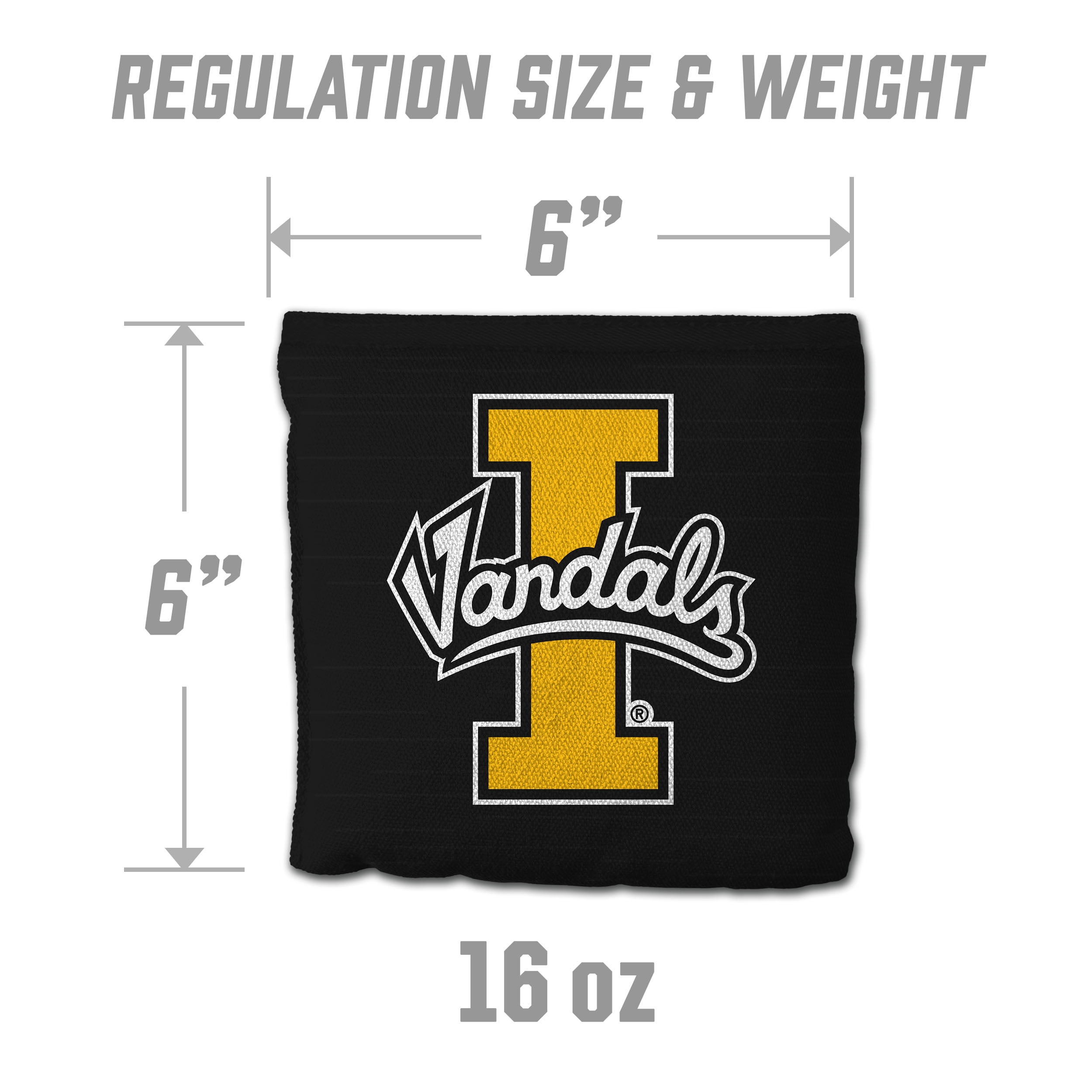 Idaho Vandals 8pk Licensed Cornhole Bags