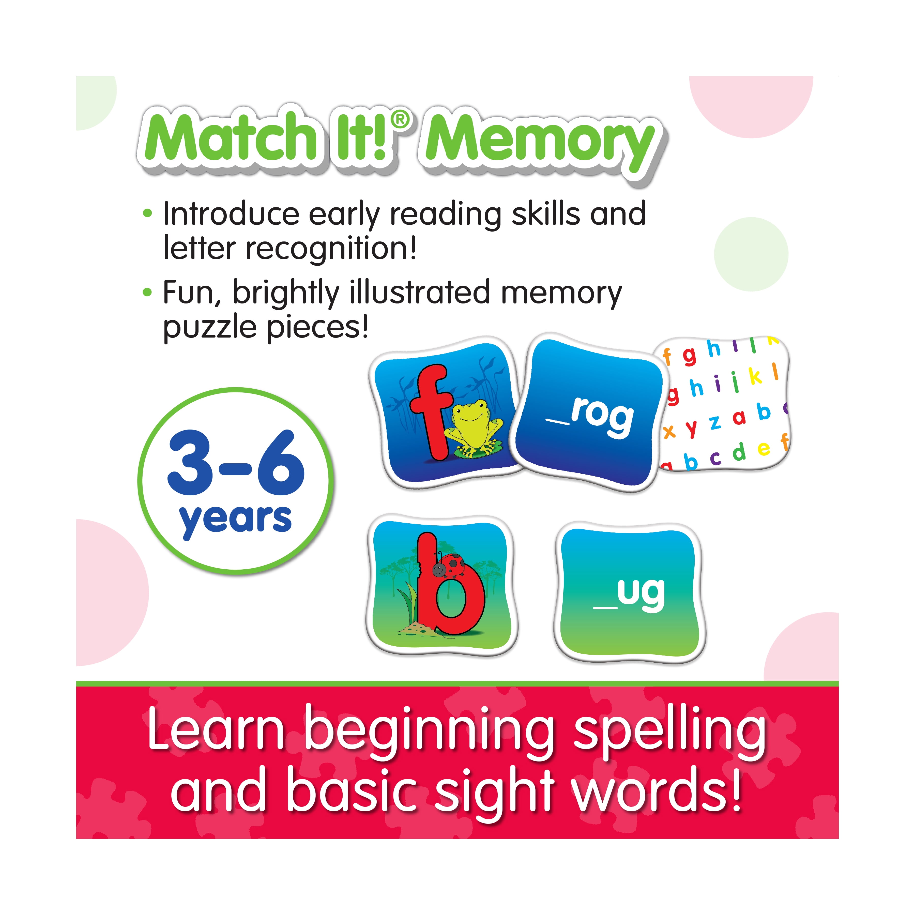 The Learning Journey Match It! - Spelling Memory