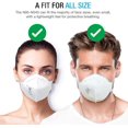 thumbnail image 4 of FANGTIAN N95 Mask NIOSH Certified Particulate Respirators Protective Face Mask (Pack of 10, Model FT-N040 / Approval Number TC- , 10 Count (Pack of 1), 4 of 6