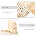 thumbnail image 3 of unbranded 2Ud Brazaletes De Metal Dorados Con Hueco Y Ajustables Para Atuendos, 3 of 6