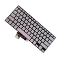 thumbnail image 2 of Teclado portátil perfke de computadora portátil de repuesto en inglés color plateado para S14 S4300U/F/FN S403 X430 X430U A430 A430F, 2 of 8