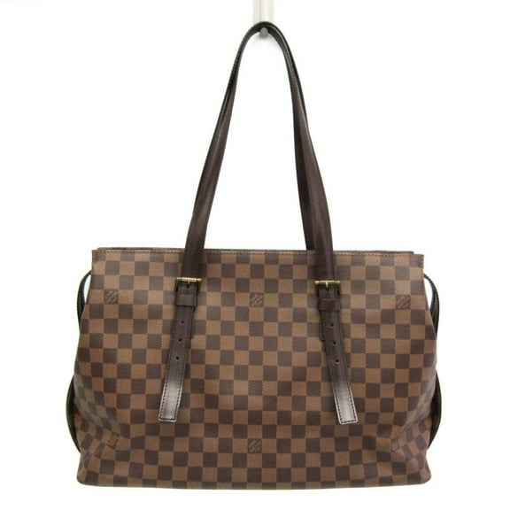 Pre-Owned Louis Vuitton Damier Chelsea N51119 Women's Shoulder Bag Ebene (Good)