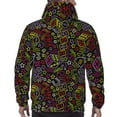 thumbnail image 7 of Pofeuu Casino Icons Print Mens Casual Hooded Collar Drawstring Hoodies Pullover Sweatshirts Casual Long Sleeve Shirts-X-Large, 7 of 7