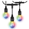 thumbnail image 1 of Nexxt Smart Home Outdoor Wi-Fi String Lights (Black), 1 of 1