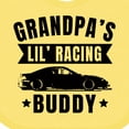 thumbnail image 4 of Inktastic Grandpas Lil Racing Buddy Boys or Girls Baby Bib, 4 of 4