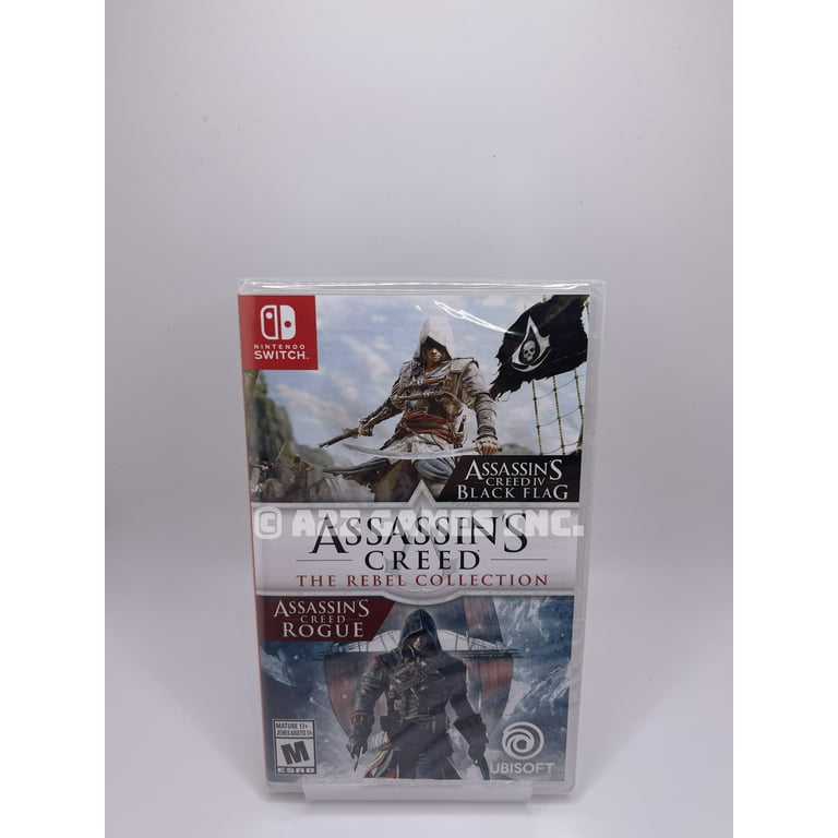 Assassin\'s Creed The Rebel Collection (Nintendo Switch) Sail into the  Golden Age of Piracy