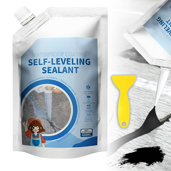 Detroitrain Concrete Crack Filler, Heavy Duty Concrete Crack Repair Adhesive, New Upgrade Self Leveling Concretes Caulking Filler, for Home Repairs, and Renovations,Detroitrain Concrete Repair