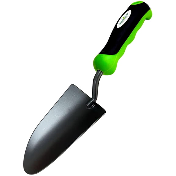 Garden Guru Heavy Duty Garden Trowel Hand Shovel for Gardening – Strong Carbon Steel - Rust Resistant – Ergonomic Grip – Perfect Trowel Garden Tool for Soil Digging Planting Transplanting Weeding