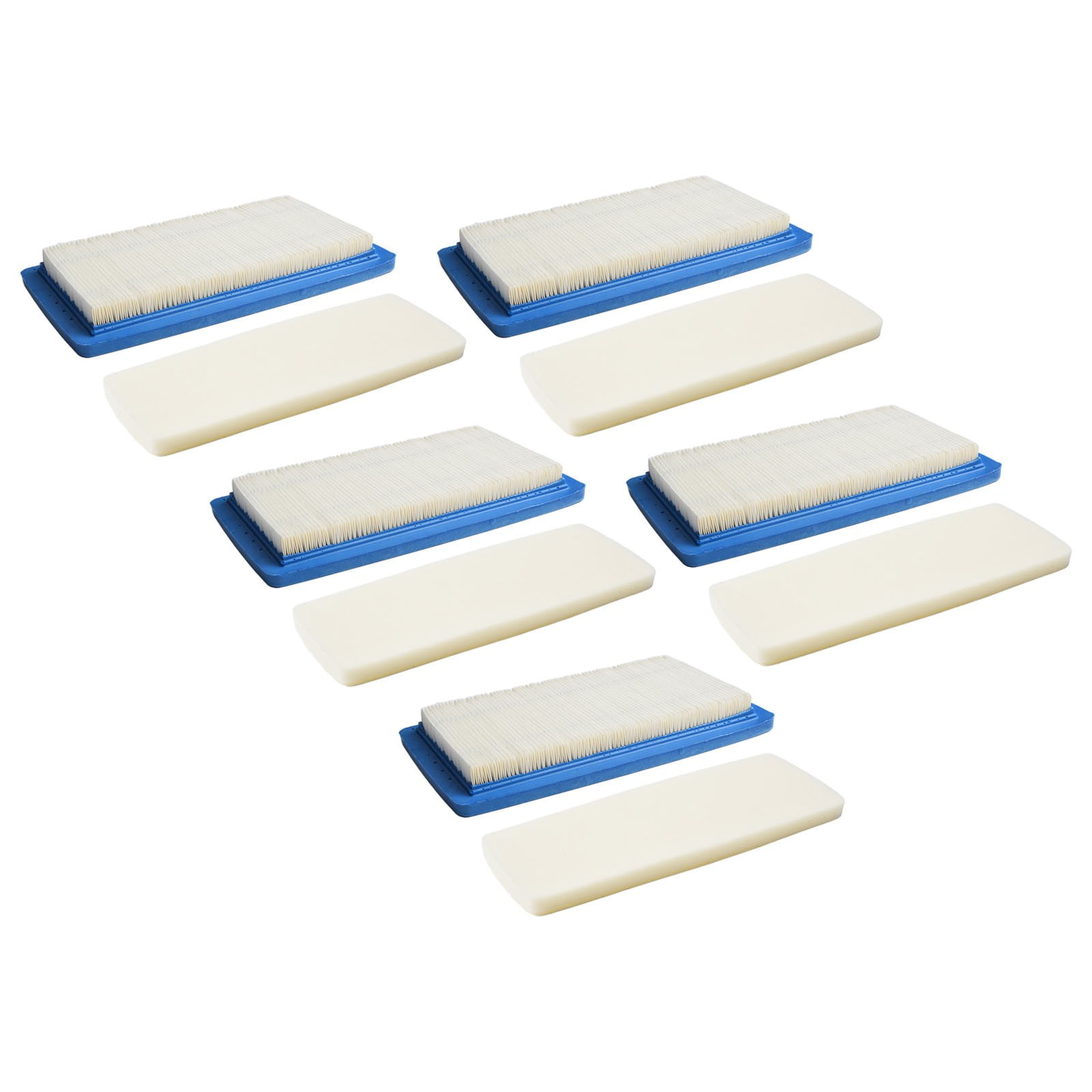 Filtros De Aire Para Echo PB-8010 Y PB-9010 - Juego De 5 Unidades Con Prefiltros, Fácil Mantenimiento
