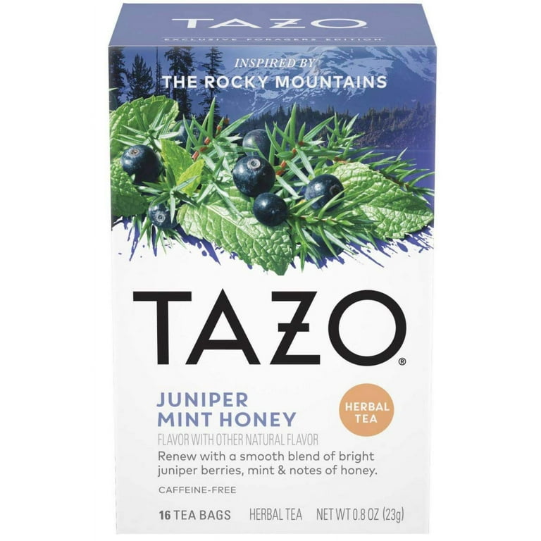 t まさちゅー TAZO Herbal Tea Set with Juniper Mint Honey and Prickly Pear
