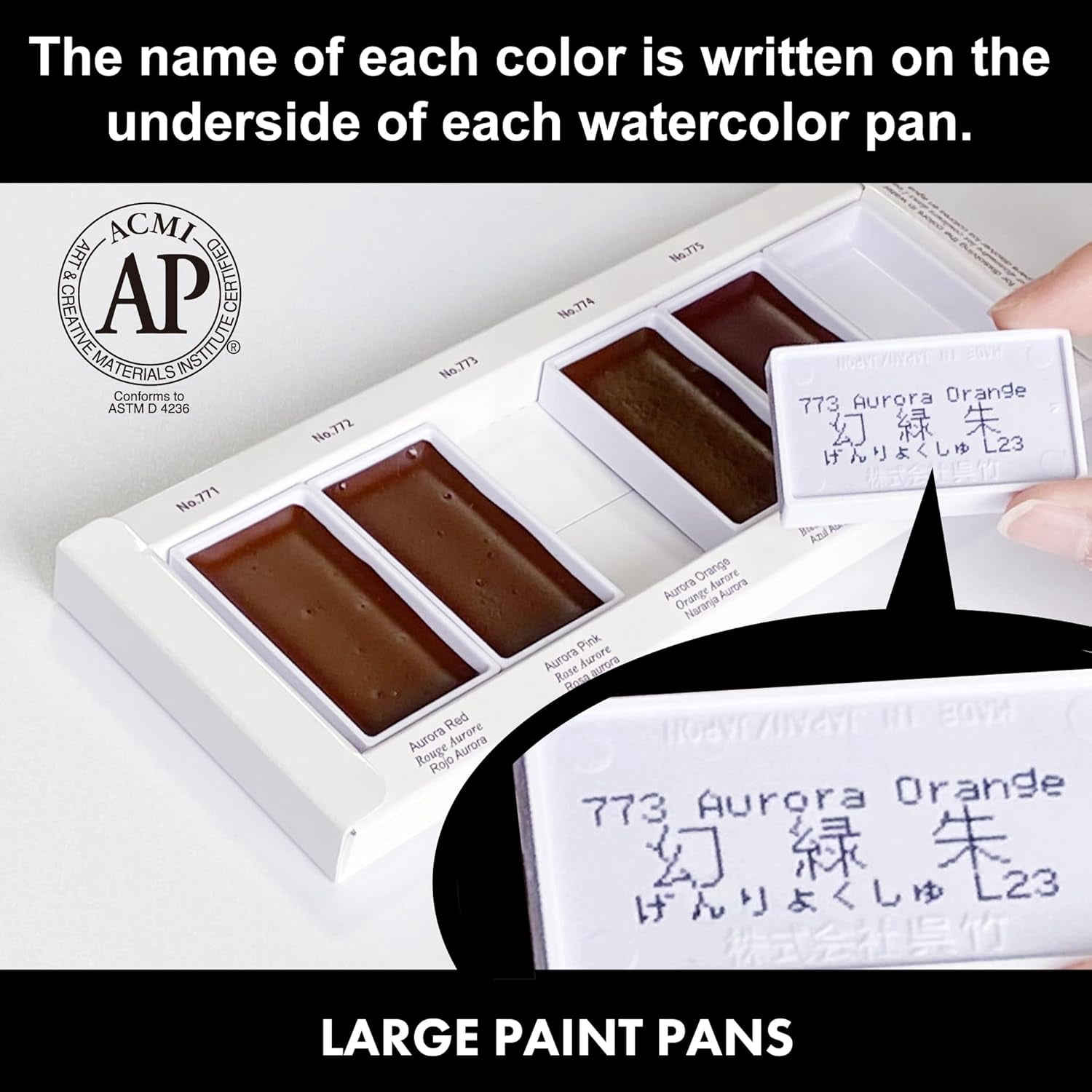 GANSAI TAMBI GRANULATING COLOR 5 colors set, Watercolor Paint Set, Professional-Quality for Artists and Crafters, AP-Certified, for Adult, Made in Japan