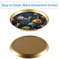 thumbnail image 5 of Snail Premium Plastic Discs/ Iron Pillars Necklace Organizer - 32cm Height with 21cm/24cm/27cm Plates, 5 of 6