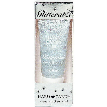 Hard Candy Glitteratzi, Eye Glitter Gel, #600 Crystal Ball, 0.35 Oz