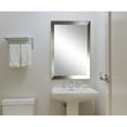 thumbnail image 2 of American Value Steel Chic Vanity Framed Vanity Wall Mirror 30 x 33.5 in.  AV26MED, 2 of 4