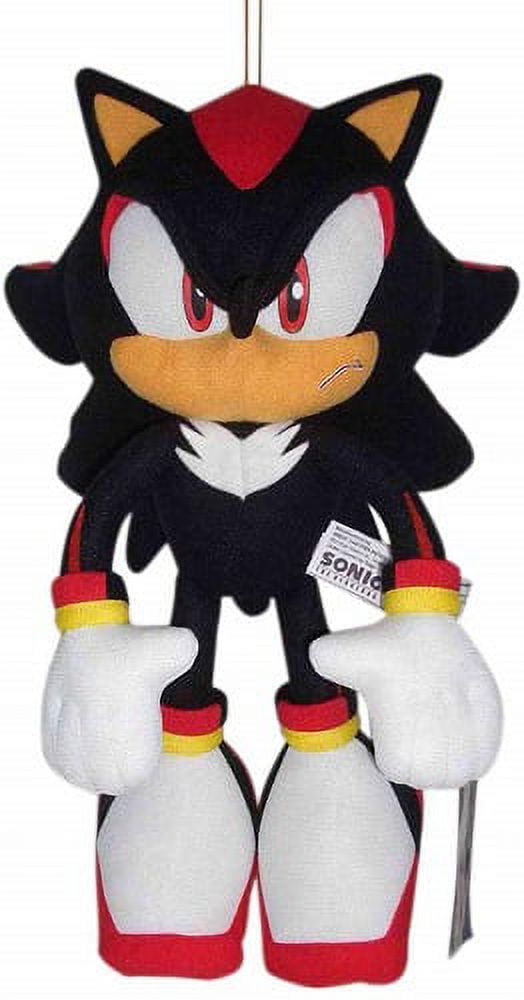 SHADOW Sonic 12 Plush The Hedgehog Stuffed Doll New Tag Authentic