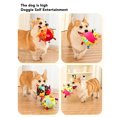 thumbnail image 3 of Bell Pet Plush Football, Pet Plush Football Toy Sound  For Outdoor, 3 of 8