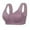 Purple, variant on CFLVAEK Plus Size Womens Front Close Bras Wireless Push Up Everyday Bra Comfy Full Coverage Bralettes Comfort Supportive Brassiere for Senior Ladies Khaki M(38//85)