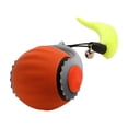 thumbnail image 4 of Pelota de juguete interactiva para gatos, pelota rodante portátil, divertida, inteligente, ligera, automática, para hacer ejercicio en casa o en la of naranja, 4 of 9