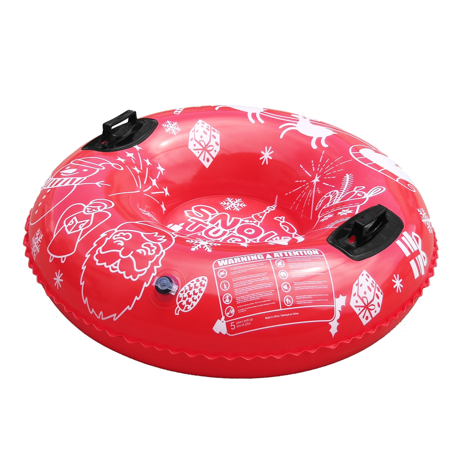 Nishore Snow Tube,Thicken Snow Winter Snow Winter Snow Tube Thicken Snow Tube With Handle Inflatable Pvc Tube Pvc Tube Thicken Snow Sled Heavy Duty Sleds Sled Winter Inch Inflatable Snow Handles