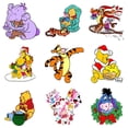 thumbnail image 2 of Disney Winnie The Pooh 5 piezas, accesorios para el cabello de resina acrílica plana, adorno de lazo para el pelo de Navidad, álbum de recortes, manualidades, 2 of 4