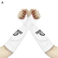 thumbnail image 2 of Toudaret 2Pcs Volleyball Arm Sleeves Thumb with Protection Pads, Hole Design High Elastic Forearm Sleeves Padded Volleyball Sleeves, 2 of 5