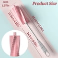 thumbnail image 3 of Bottle Brush - 360 Rotating Container Cleaning Brush - Long Handle Scrubber for Narrow Bottles Cups and Containers - 1 Pack - Blue, 3 of 6
