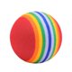 thumbnail image 5 of piezas de pelotas de arcoíris para mascotas, juguetes para gatos, pelotas de EVA de siete colores, juguete molar para cachorros y gatos, bolas de algodón coloridas, 5 of 5