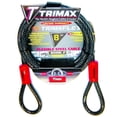 thumbnail image 2 of Trimax Trimaflex Dual Loop Multi-Use Cable 8 L X 15Mm TDL815, Card Packaging,Steel, 2 of 2