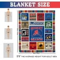 thumbnail image 4 of Veterans Gifts Blanket, Vietnam Veteran Gifts, Veteran Gifts for Men, Navy/Army/Air Force Veteran Gifts for Men, Proud Patriotic Veterans, Gifts for Veterans Throw Blanket 60”x50”, 4 of 5